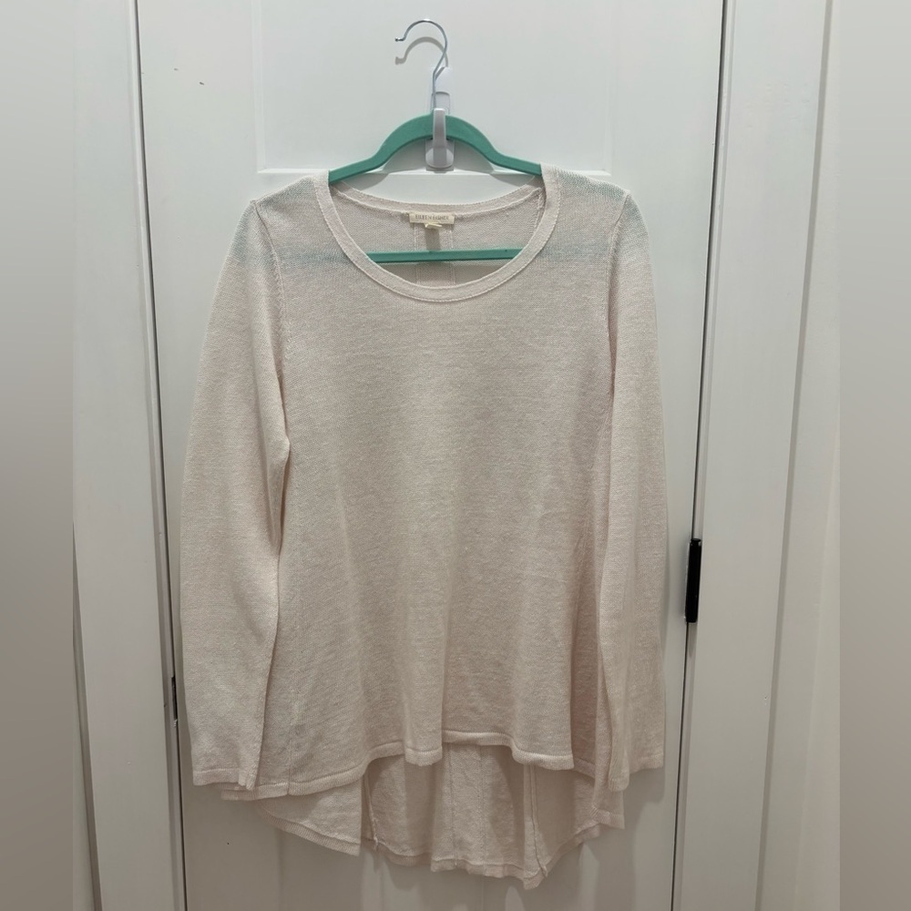 Eileen Fischer Tunic Size M White Organic Linen